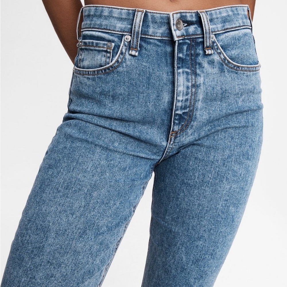 Rag‎ & Bone Nina High Rise Ankle Cropped Jeans Size 26 - Picture 3 of 12
